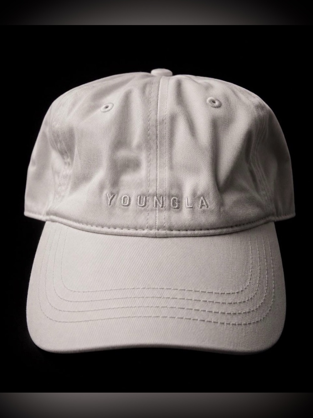 YoungLA White Logo Hat - O/S - NWT